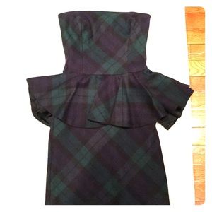 Women’s Holiday tartan dress